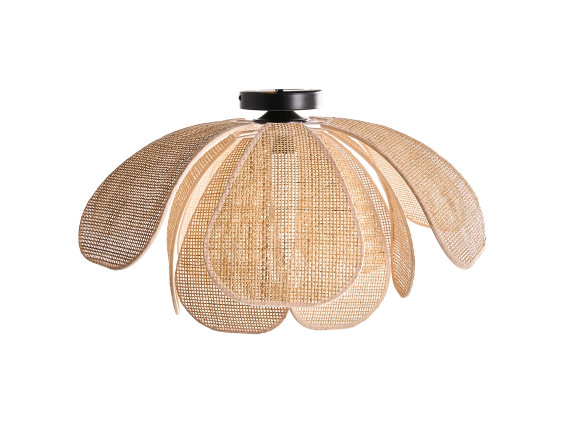 Candeeiro De Teto Chiredzi Rattan Natural