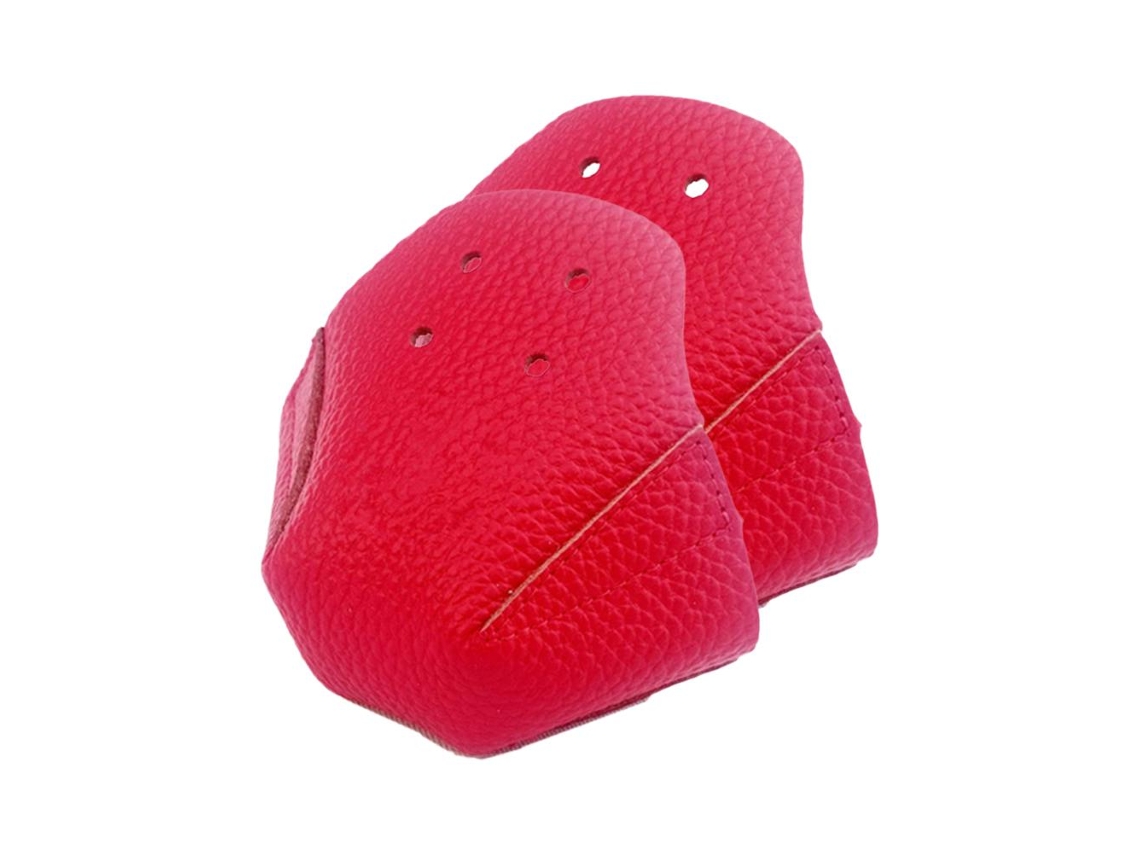 Protetores de Dedo de Patins de Courro Pu com 4 Buracos