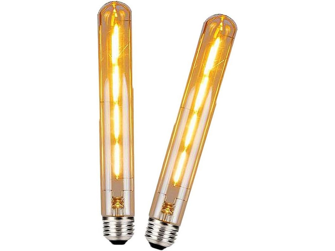 LÂMPADAS LED Nova Line T30 E27 tubo longo vintage 4W substitui 40W halogênea