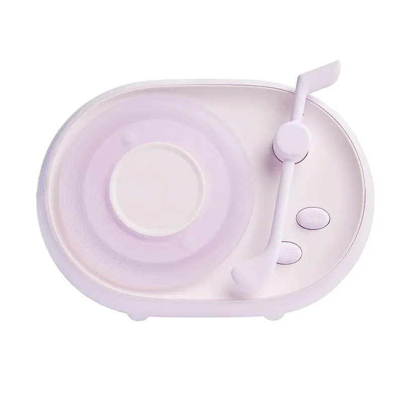 Nova Caixa de Som Retrô MDUG com Luzes Dinâmicas, Presente para Menina