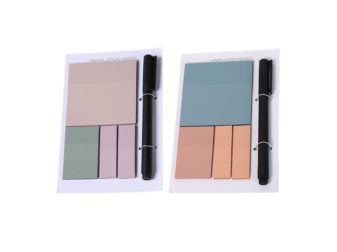2 Conjuntos de Adesivos Transparentes com Caneta Design Minimalista NEVEANCE