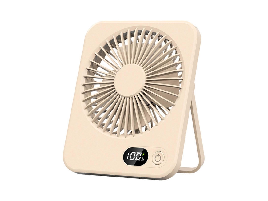 Ventilador Recarregável Com Fluxo De Ar Ângulo Amplo 180 Graus, Mini Portátil.
