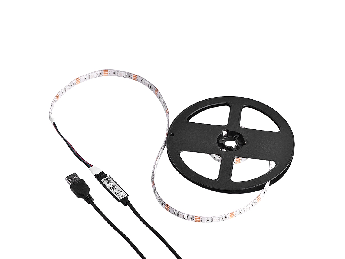 Fita Led Rgb 5050 Usb LAXISCREED 1m