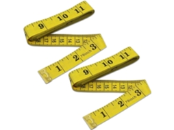 Fita Métrica De 200 Cm/79 Polegadas, Flexível, Corpo, Inclui Pino De Travamento E Botão De Pressão