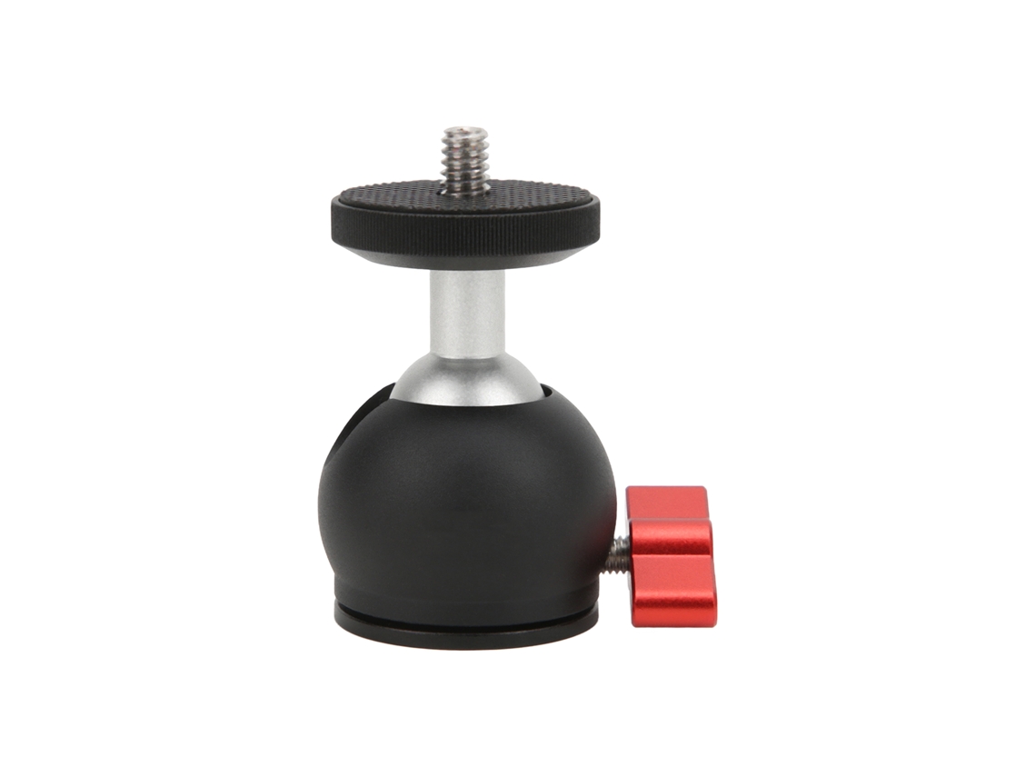 Yelangu Mini Tripé Metálico 360° Cabeça Esférica Universal Com Furo De Rosca De 1/4 Polegada Para Câmera