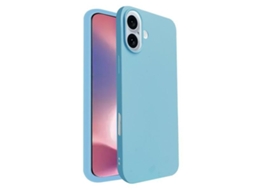 Capa para iPhone 16 Plus BELINE Pele Sintética Azul