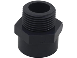 Conexão De Pvc Com Rosca Para Piscina, 25mm Diâmetro Interno, Rosca 3/4", Extremidade Parafusada