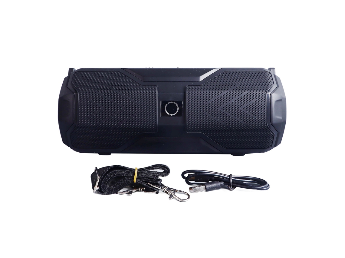 Caixa De Som Bluetooth Sem Fio Portátil Com Toque E Bateria 1200mah, Qualidade De Som Clara, Preta Para Escritório