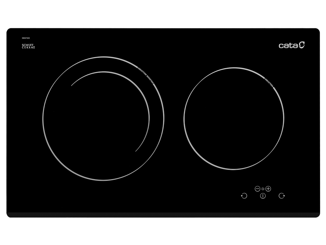 Placa de Indução CATA IB 2 PLUS BK (Elétrica - 59 cm - Preto)