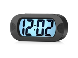 2026-reloj Despertador Digital Linjou Con Repetición Y Luz Nocturna (negro) Para Niños