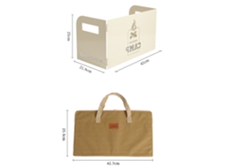 Paravento para Fogão Outdoor Carbono Folding Leve