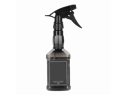 Garrafa De Sprayer Para Cabeleireiro 650ml Recarregável De Plástico De Alta Qualidade Com Mista Fina Para Salão E Casa Preta