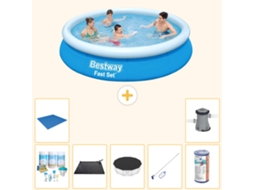 Bestway Piscina Bestway Fast Set Redonda - 366x76 Cm - 8-peças S21380