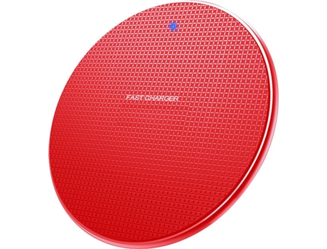 Base de Carregamento Wireless BESTBIRO LRWXCA00308 (USB - 10W - Vermelho)