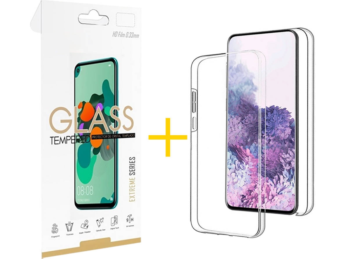 Capa + Película para Samsung Galaxy A20e SKYHE Transparente Claro