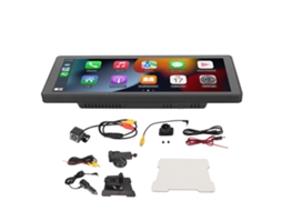Estéreo Carro Portátil 9.3" Com Câmera Ré Carplay