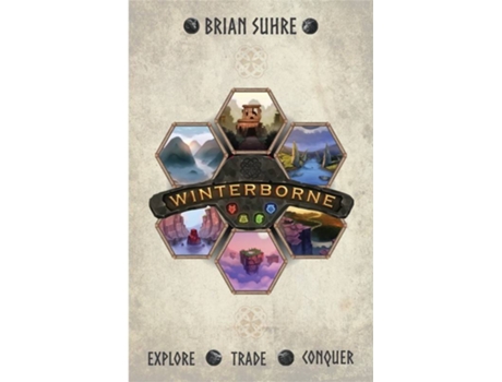 Jogo de Tabuleiro  Winterborne (1,036 kg - 22,5 x 22,5 x 6 cm - Inglês - Idade Mínima: 10)