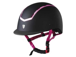Capacete com Inserções Brilhantes Preto 58-60 Cmtattini