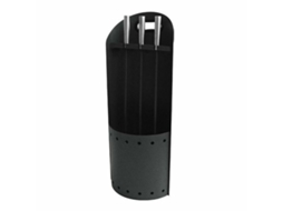 Utensílios para a Lareira DKD HOME DECOR Preto Aço Inoxidável 23 X 16 X 61 Cm