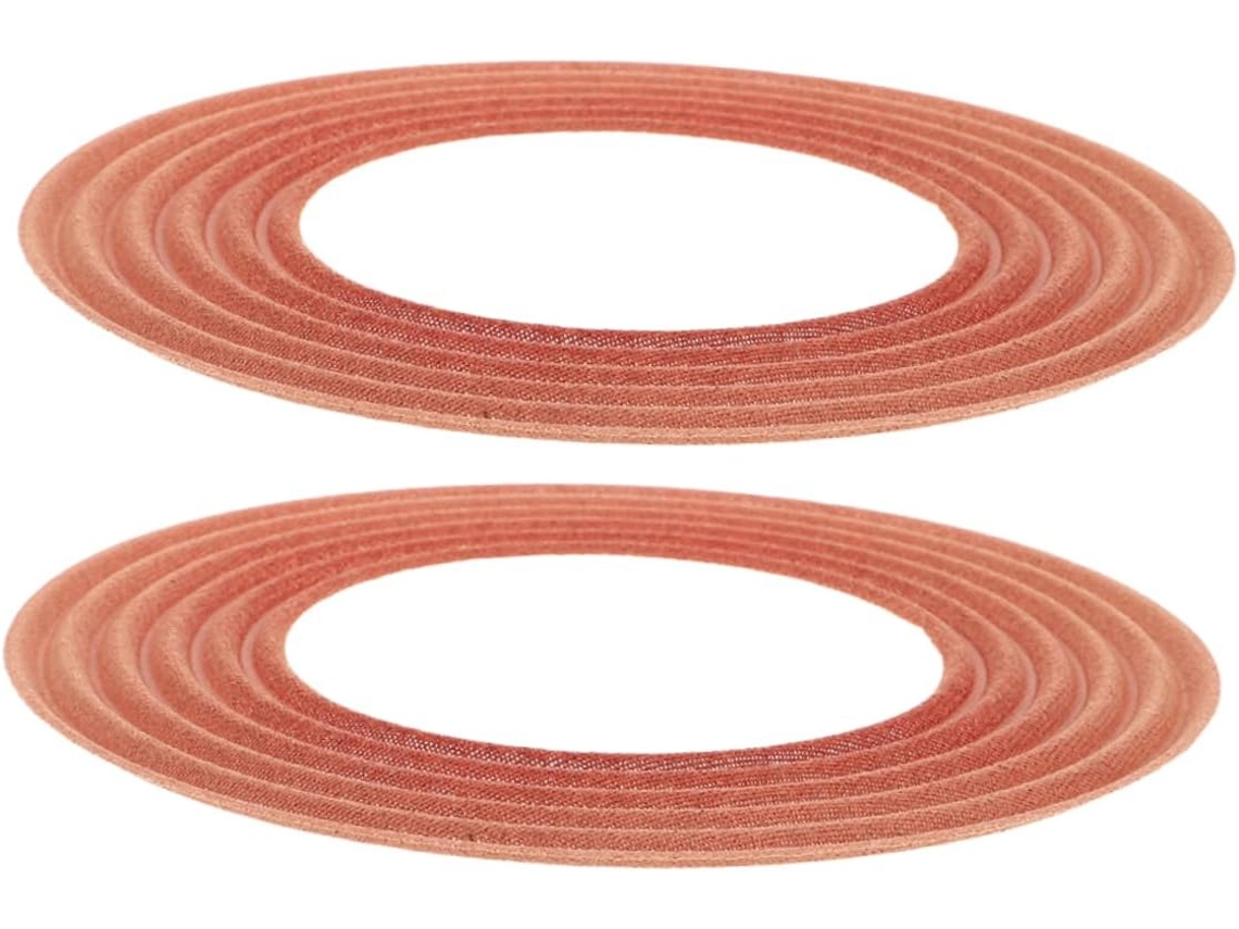 Kit De Reparo De Subwoofer De 2 Peças, Peças De Reposição Para Alto Falantes De Graves, Kit De Reparo Gokoco