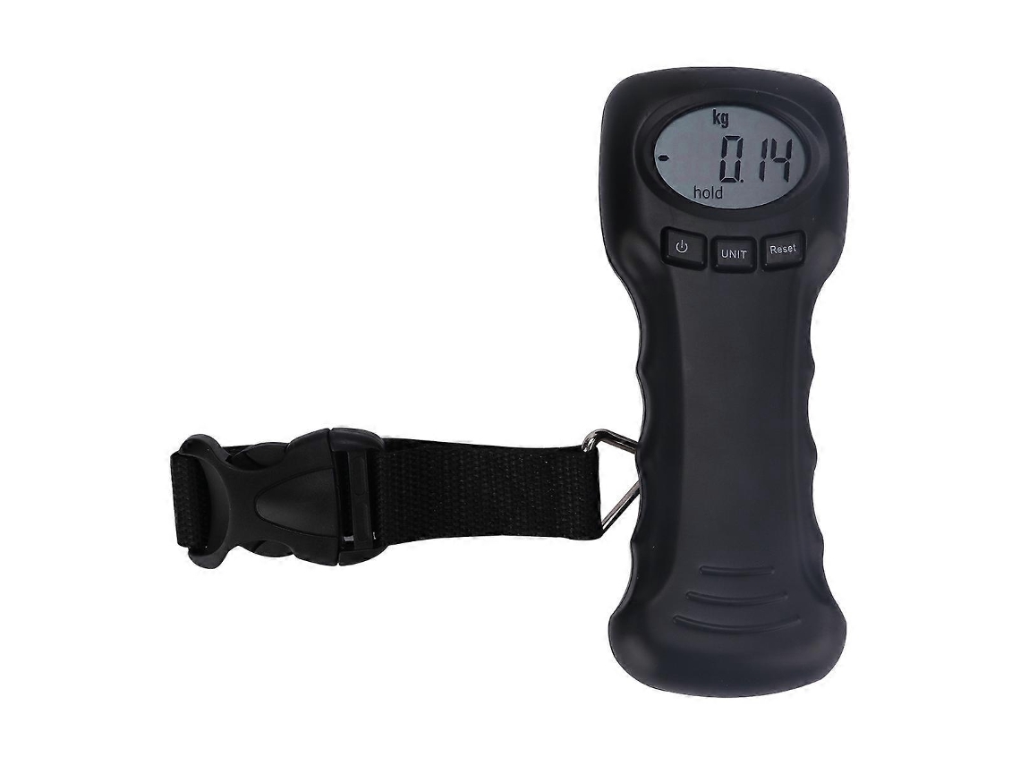 Balança De Bagagem Para Malas, Balança Digital Pesca, Design Compacto, 1 Conjunto, Preta. -aquaforge