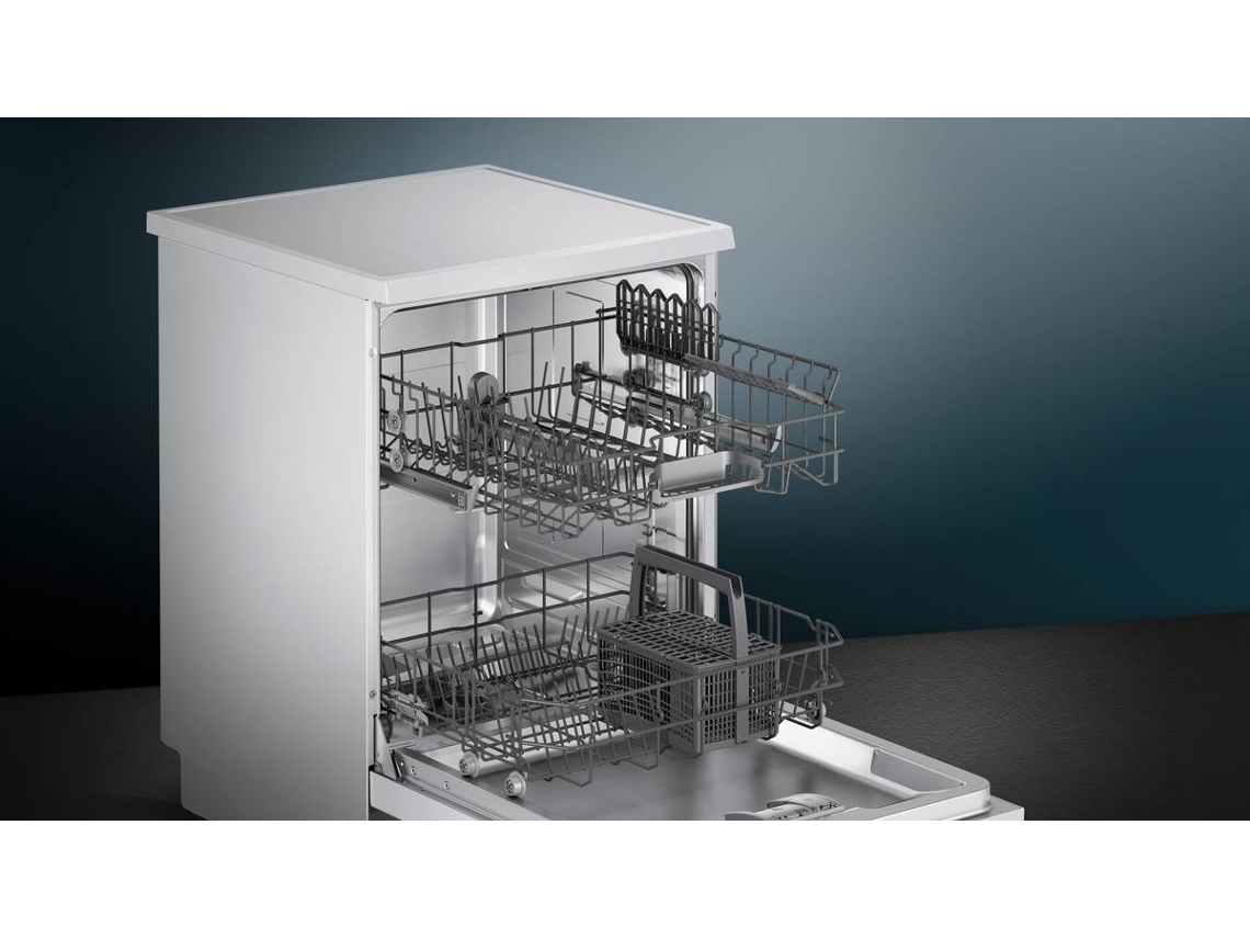 Máquina de Lavar Loiça SIEMENS Home Connect SN23HW24TE (12 Conjuntos - 60 cm - Branco)