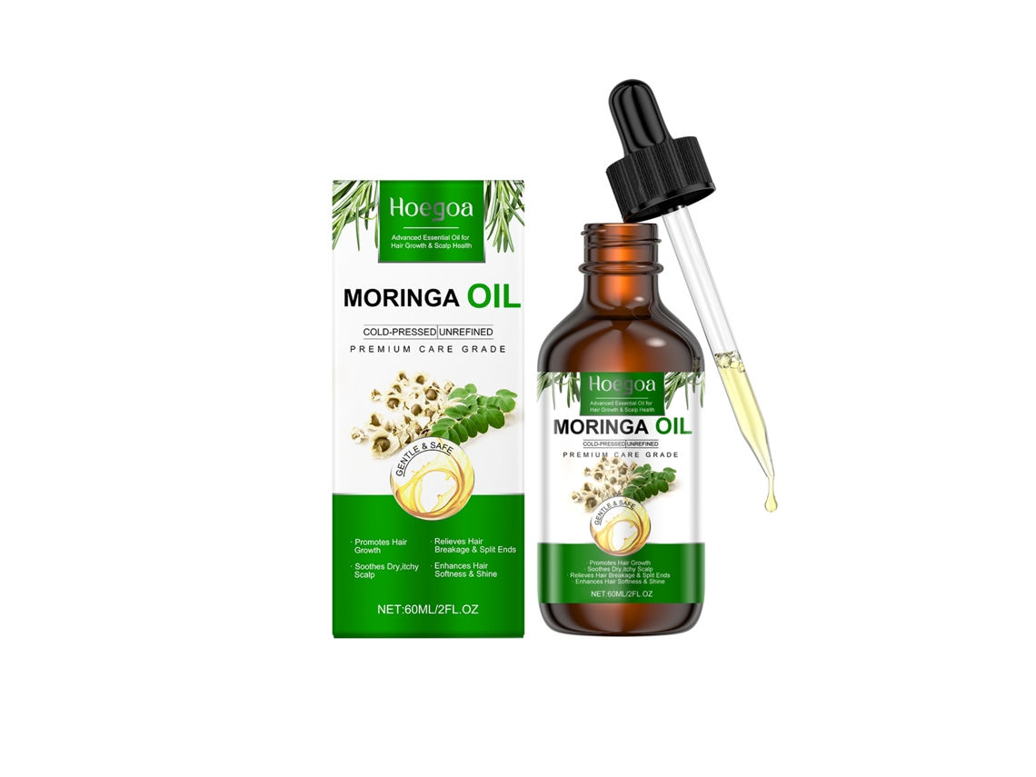 Óleo Essencial Moringa Hoegoa para Cabelo