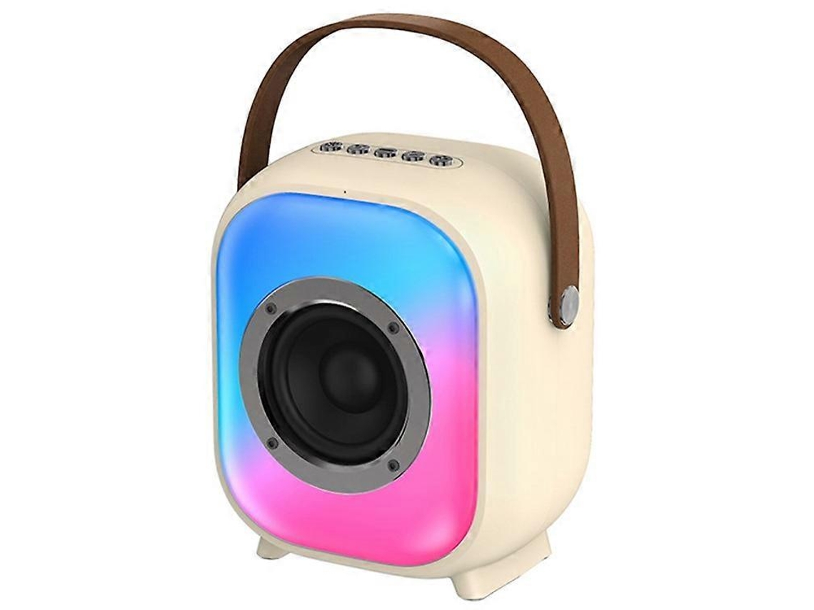 Caixa De Som Portátil Newrixing Nr168d Com Luz Ambiente Rgb E Som Grave, Bluetooth E Subwoofer Olysi Shop