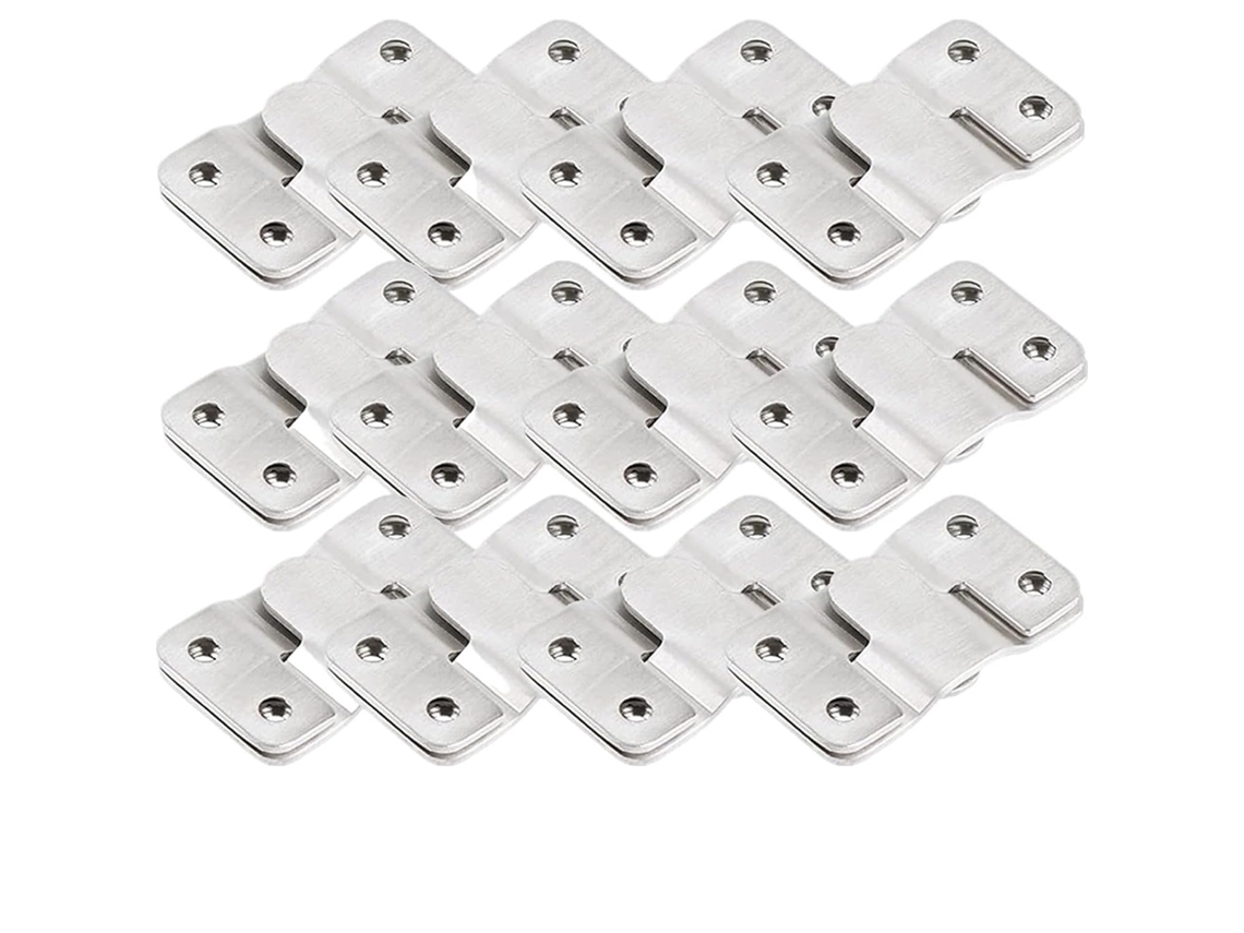 Suporte Embutido, Suportes De Montagem Nivelada, 30 Peças, Ganchos De Encaixe Para Pendurar Quadros, Cabide De Parede