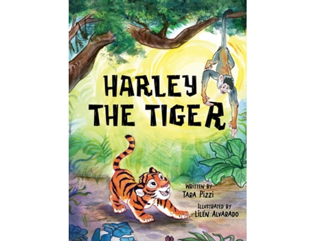 Livro Harley the Tiger de Tara Pizzi (Inglês)