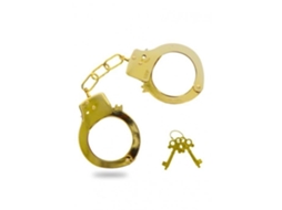 Algemas De Metal Dourado - Toy Joy