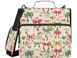 Massa Resistente Natalina Feita, Alça De Ombro E Mão, Fácil De Transportar, 3,8cm 1,5 Polegadas, Bolsa