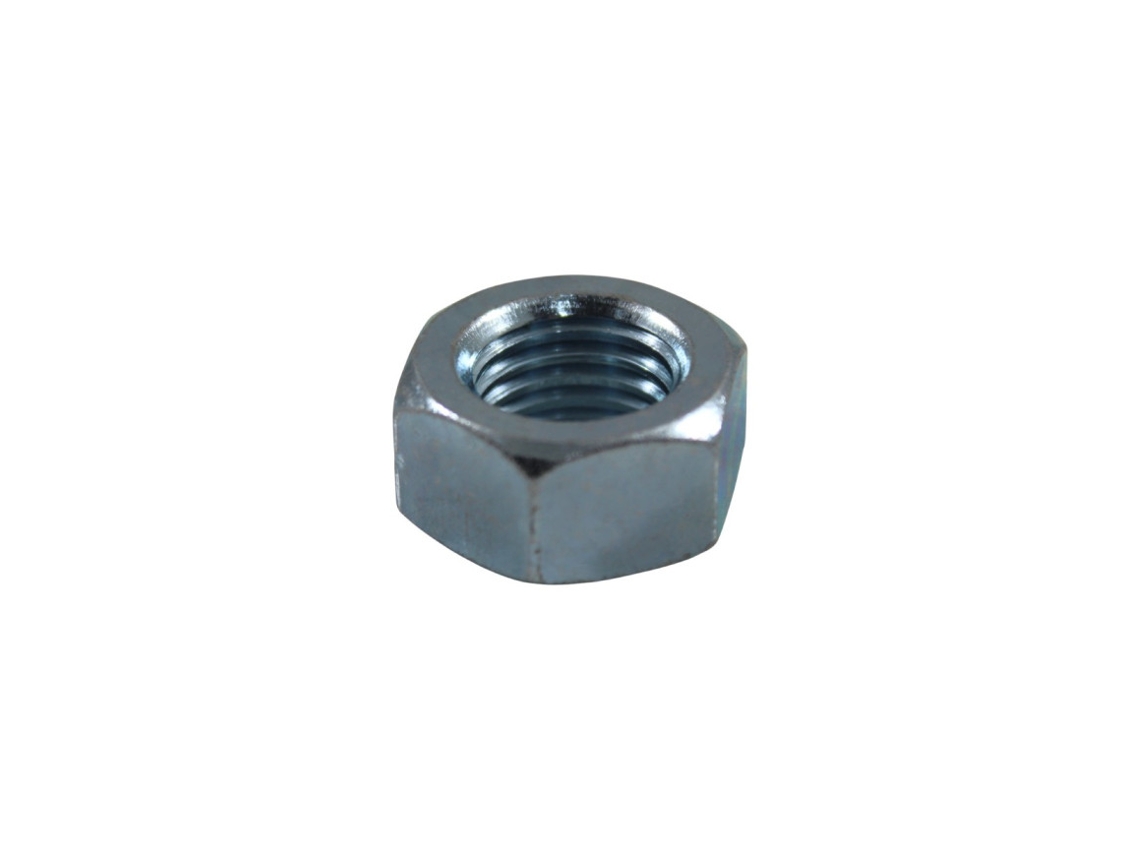 Porca Sextavada De Rosca Esquerda Zinc. M12