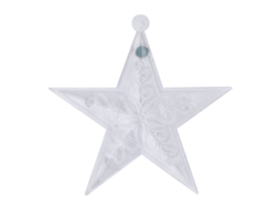 Laxiscreed Conjunto De 12 Ornamentos Natalícios De Acrílico Com Estrelas Para Decoração Festiva Em Casa