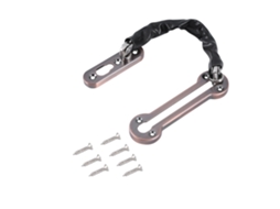 Laxiscreed Trinco De Corrente Antirroubo Para Portas Em Aço Inoxidável 304 Em Bronze Vermelho