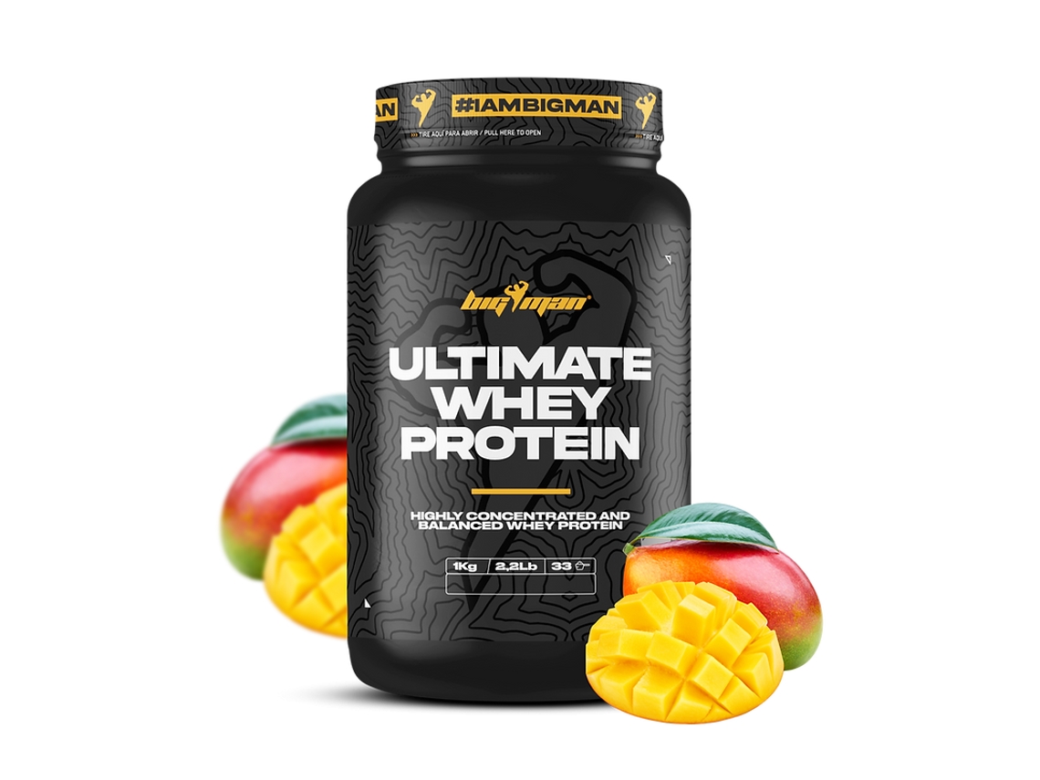Ultimate Whey Protein 2,2 Lbs 1 Kilo Big Man