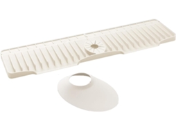 Protetores de Pia de Cozinha, Protetor Antiderrapante de Silicone, Tapete Antiderrapante de 70cm para Banheiro, Reboque