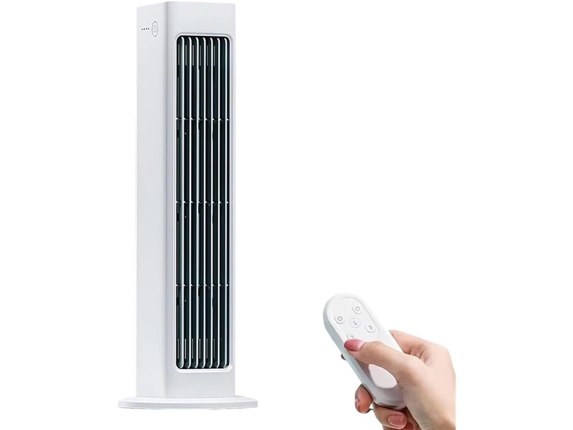 Ventilador Sem Hélices 3 Vel Usb Branco P/ Quarto/escritório
