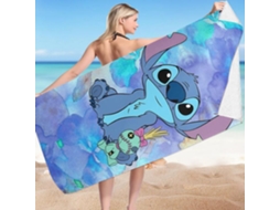 Toalha de Praia de Microfibra Stitch, Adulto, Feminino, Masculino, Infantil, Menino, Menina, C 70* 150cm BRILVIBERA