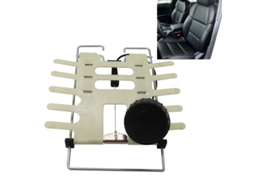 Lurelia Encosto Para Carro Ajustável Para Com Relaxamento Manual Para Cintura Costas De Cabeça E Assento Giratório