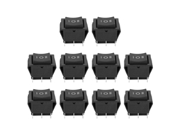 Interruptor Rocker de 6 Pinos KCD4 10 Peças | S/MARCA