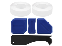 Kit De 6 Ferramentas De Selagem: Aplicador De Silicone, Raspador De Vidro E Removemiele Para Lajes