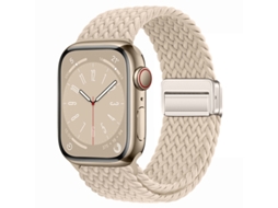 Bracelete Para Apple Watch 38/40/41/42mm Bege Cuich