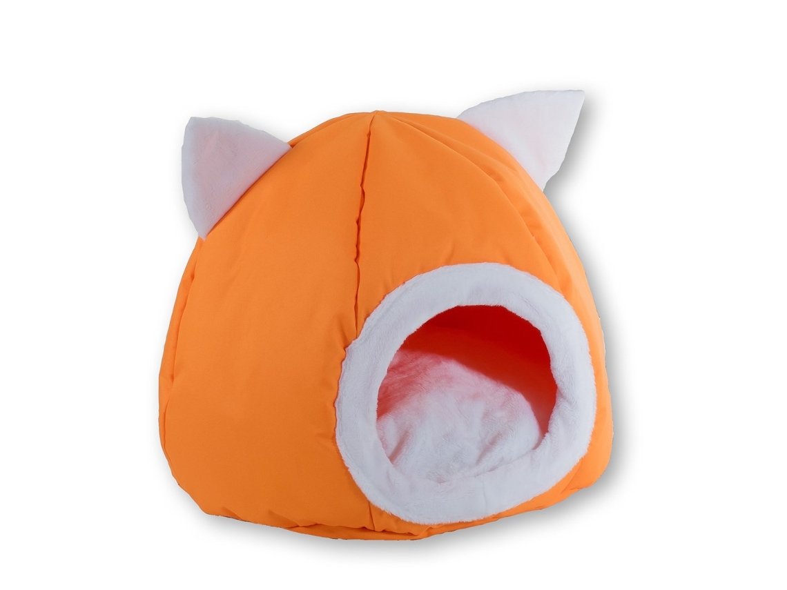 Cama de gato laranja 40x40x34 cm Go Gift