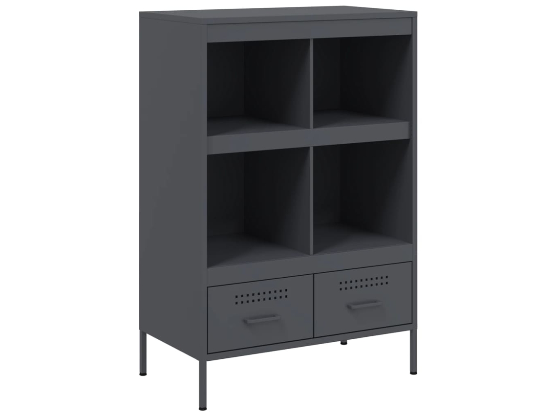 Highboard, Highboards Vidaxl Antracite Aço (n/a)