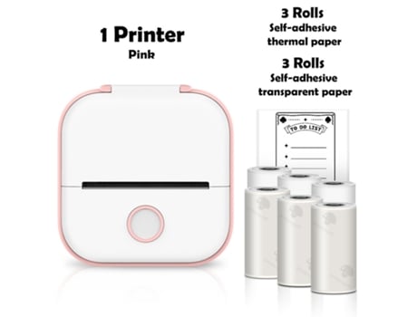 Portable Mini Thermal Printer Wirelessly Bt 203Dpi Photo Label Memo Wrong Question Printing With Usb Cable Imprimante Portable HHZ