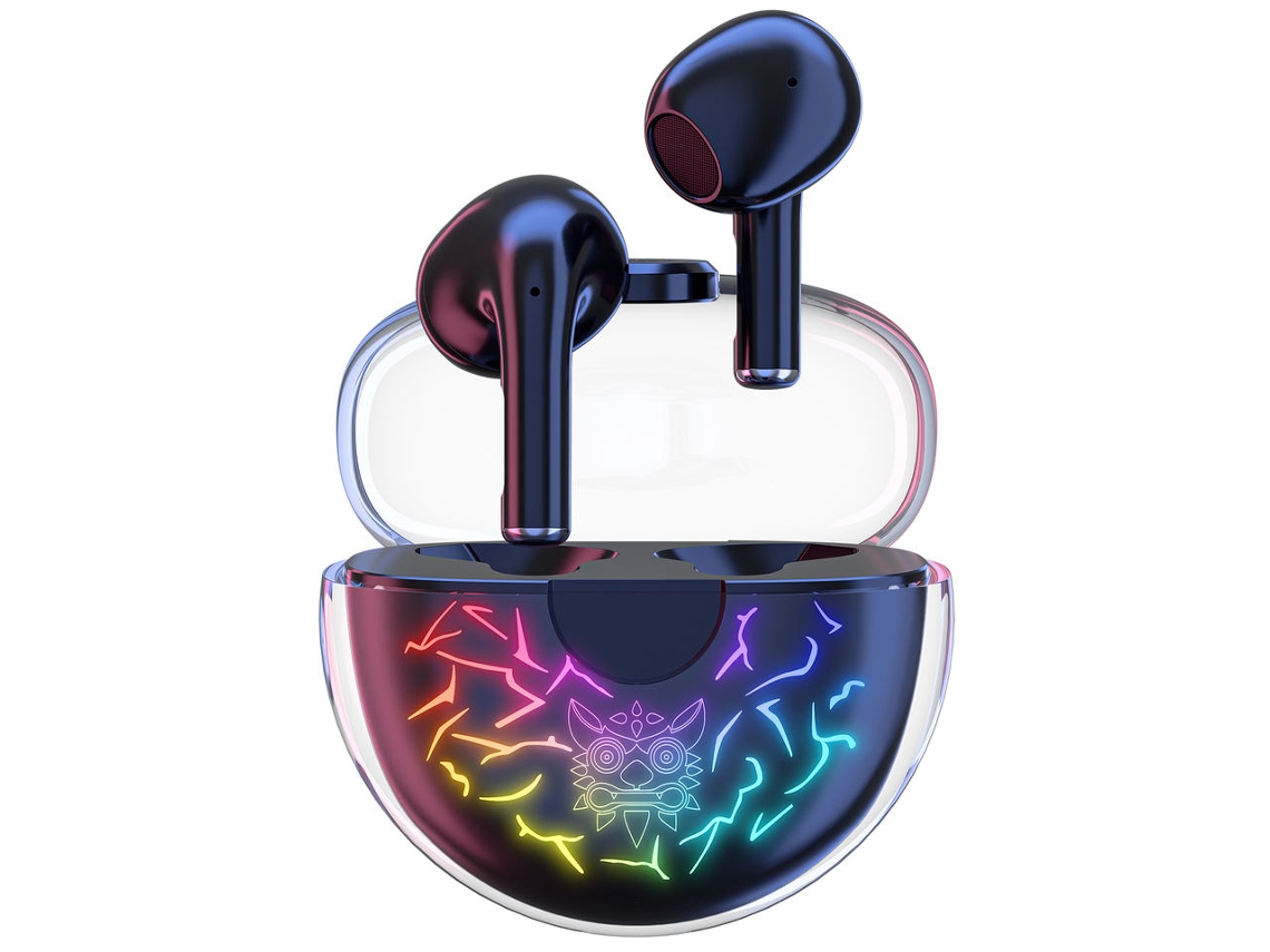 Auscultadores Onikuma T35 Preto Earplug Bluetooth para Iphone e Android