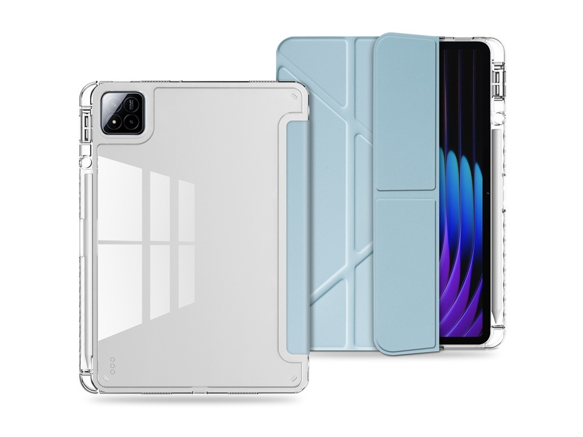 Capa Protetora Para Tablet Xiaomi Pad 6 11 Polegadas, Azul Celeste - Elysve