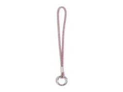 Colar Com Alça Para Celular Universal - Glitter Rosa