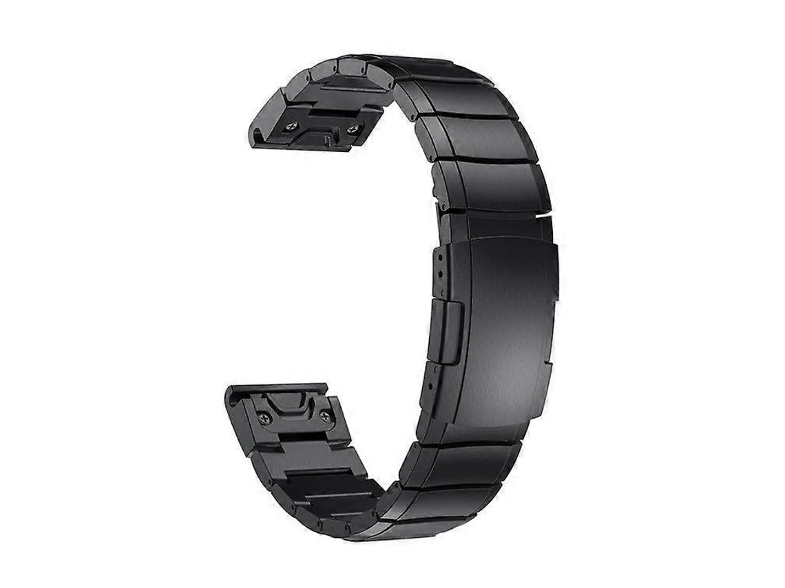 Pulseira De Substituição De Aço Inoxidável Com Fivela Borboleta Para Relógio Garmin Fenix ​​​​6s Olysi Shop